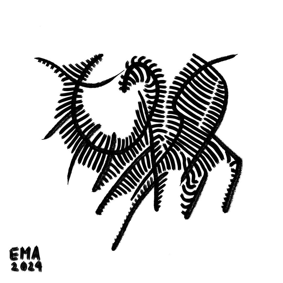 Black-drawing 16